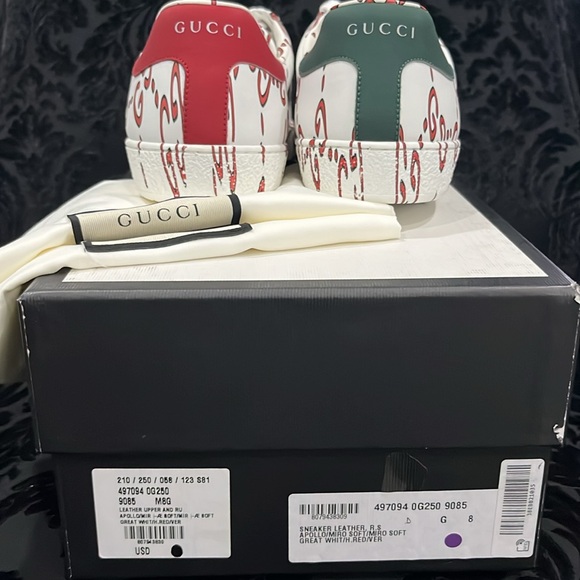 Gucci | Shoes | Gucci Mens Size 8 Sneakers | Poshmark